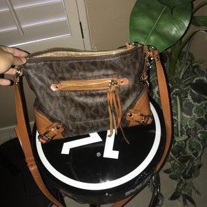 Small brown side hand bag Michael Kors